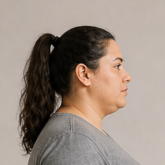 Side profile of Sofia